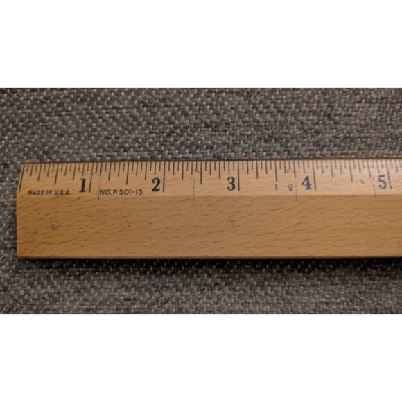 Vintage Westcott 15 Inch Wood Ruler - Picture 5 of 5